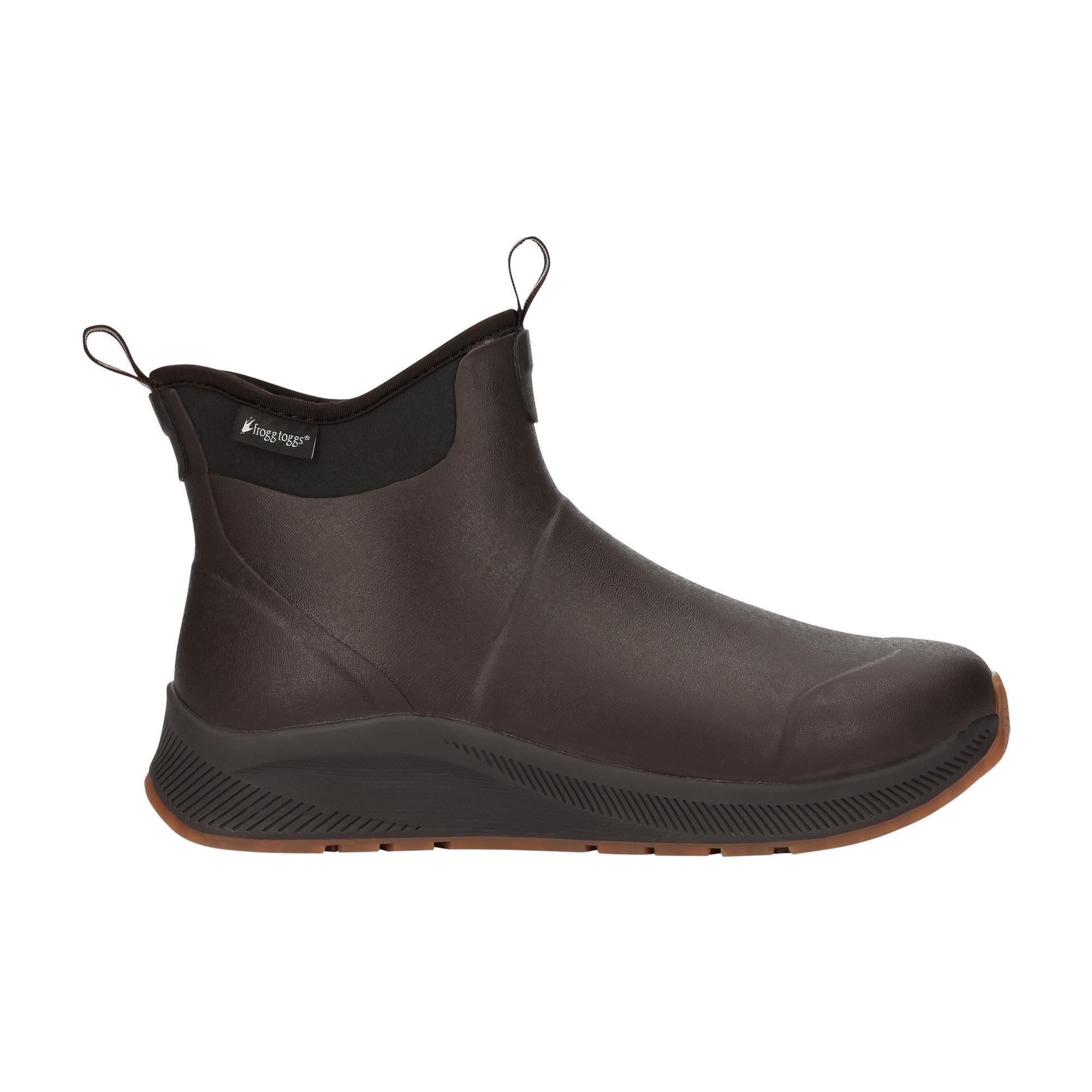 frogg toggs Men's Hydrogrip Deck Boot | Brown | Size 12